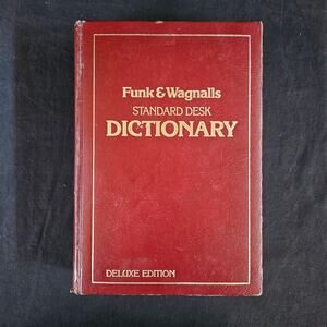 Funk & Wagnalls Standard Desk Dictionary Deluxe Edition